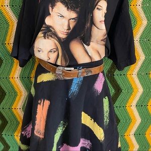 Big Bud Press plus size paint splatter skirt 3x